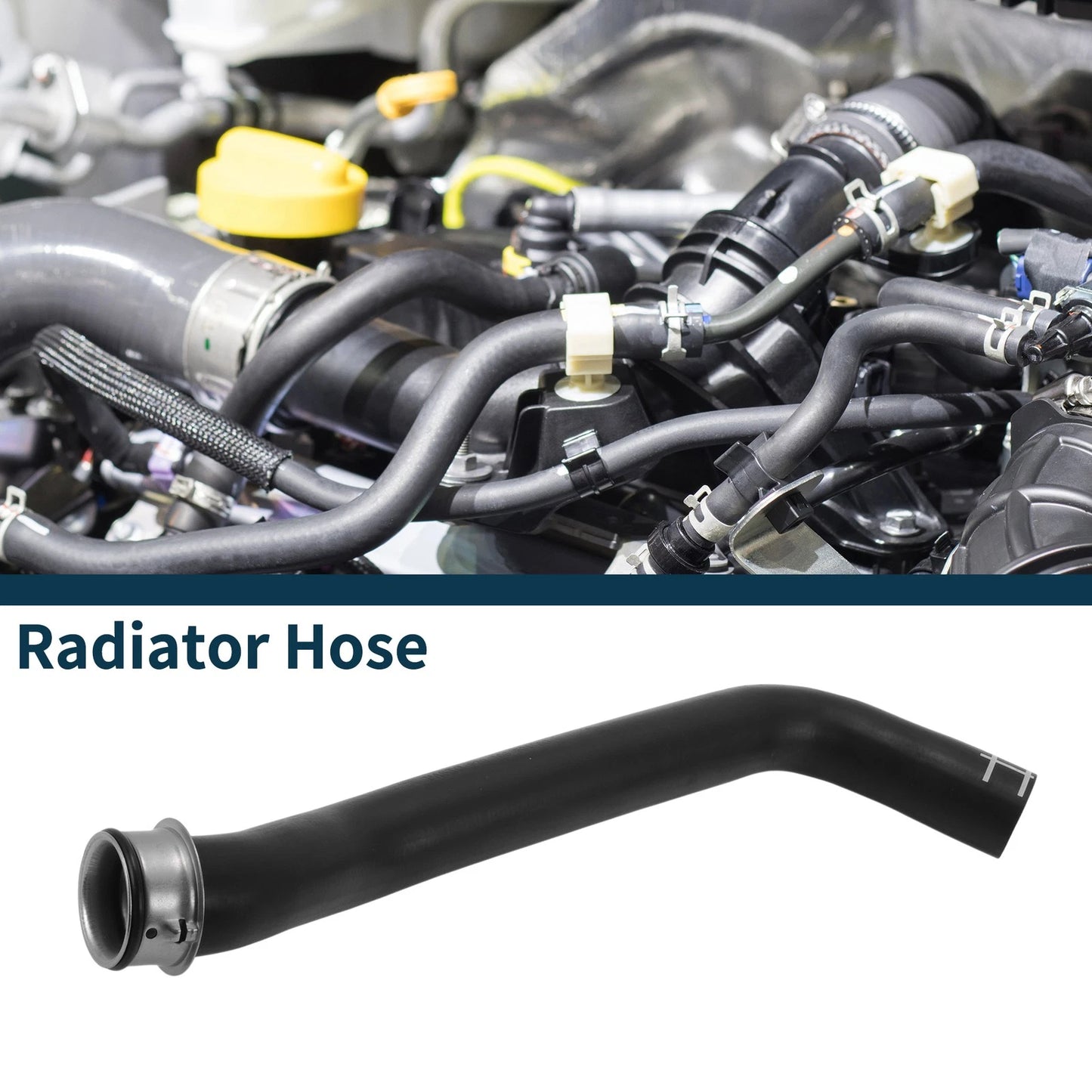Radiator Hose for Porsche Panamera (2013 - 2016) Rubber Coolant Pipe