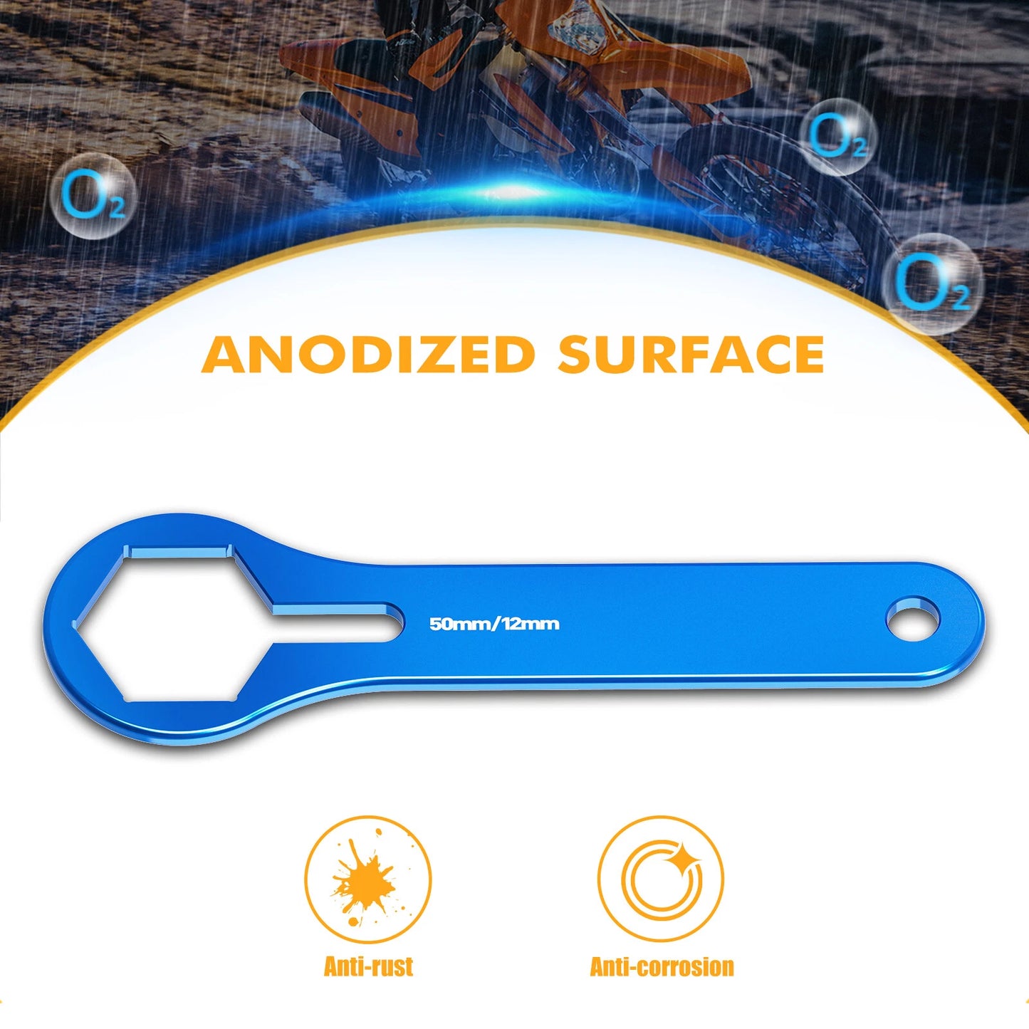 Fork Cap Wrench Tool for KTM 250 300 XCW XC-W TPI (2019-2022)
