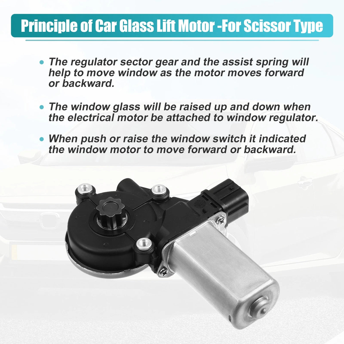 Power Window Lift Motor for Honda Civic Sedan (2006-2011)