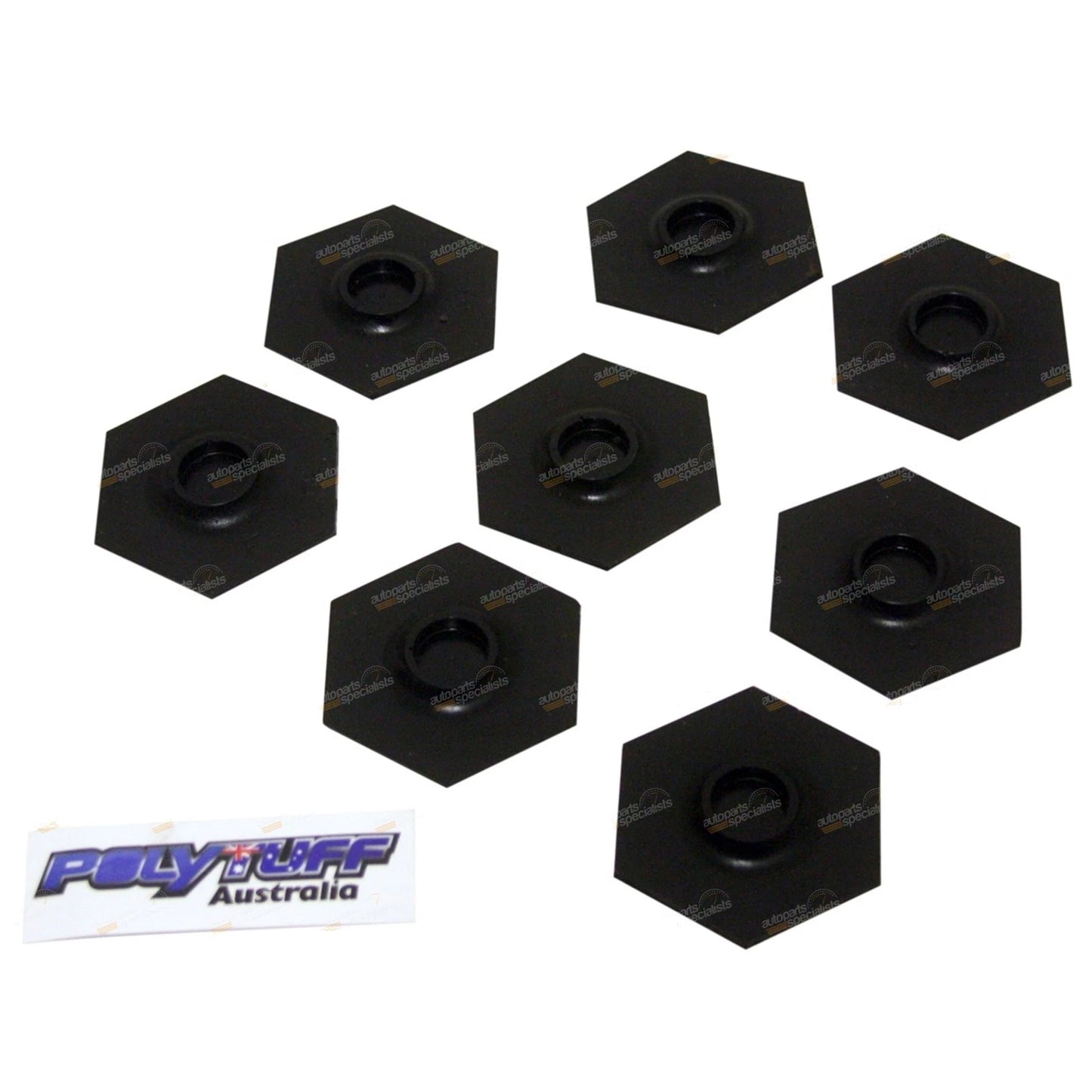 Set Rear Leaf Spring Slipper Pad for Ford Falcon Wagon Ute (1982 - 2002)