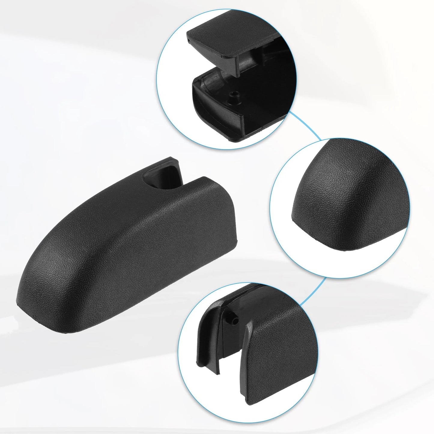 Rear Windshield Wiper Arm Nut Cover Cap for Chrysler Pacifica Black