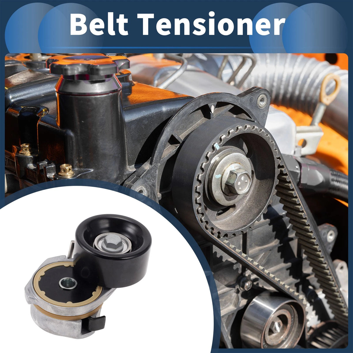 Belt Tensioner for Toyota Tundra 2006-2015 - Durable Metal Component (2006-2015)