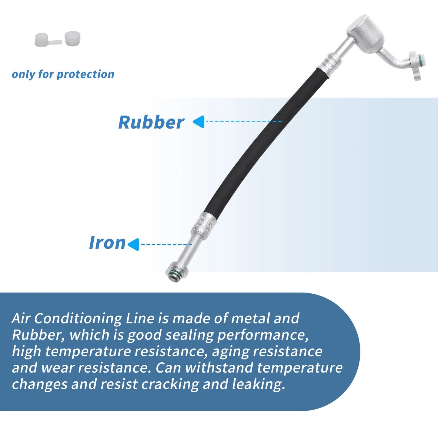 A/C Refrigerant Liquid Hose for Land Rover Range Rover Evoque (2012-2017)