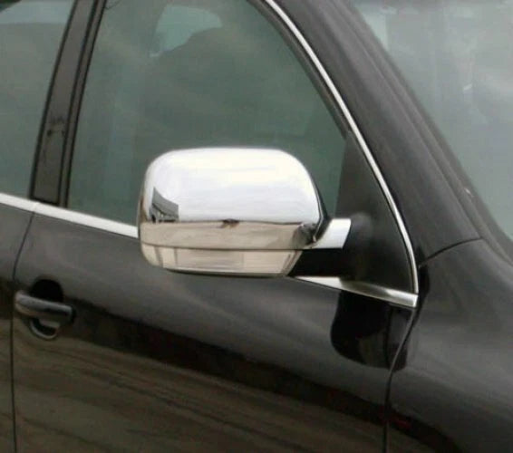 Chrome Side Door Mirror Covers for VW Touareg (2003-2007)