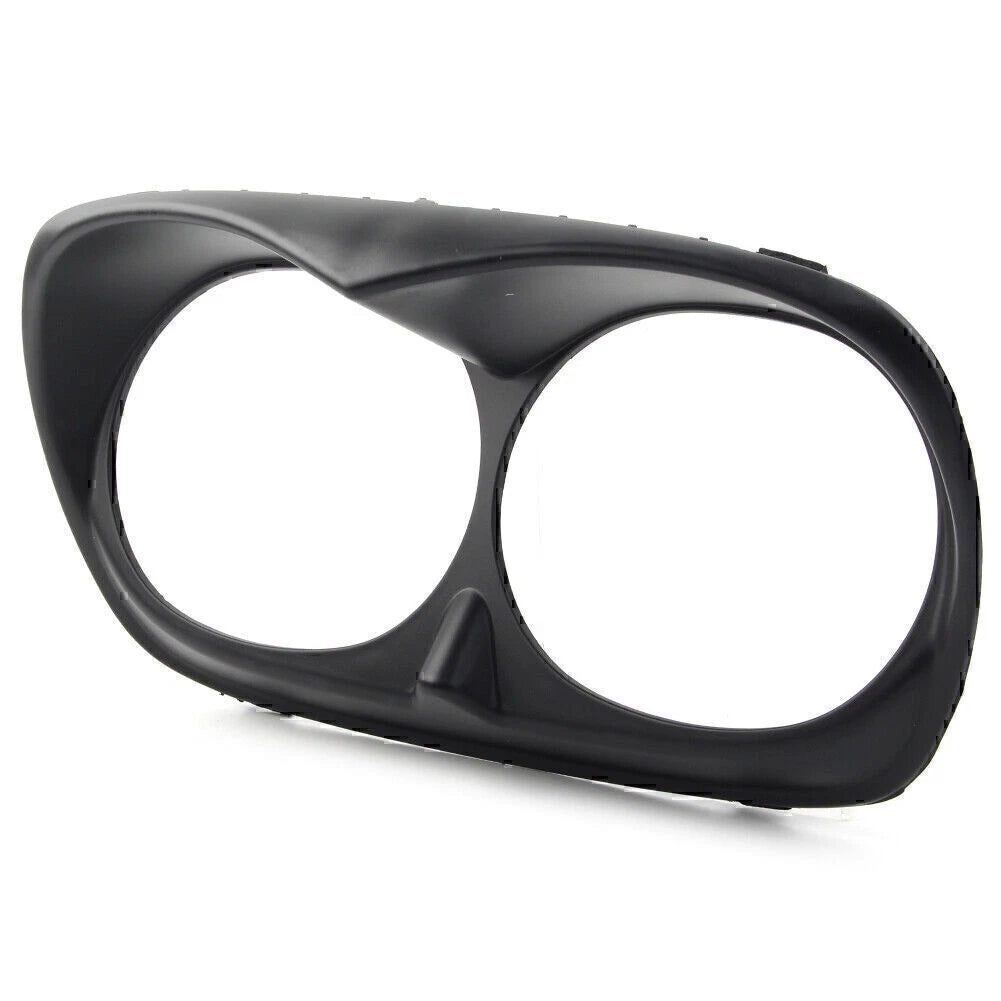 Dual Headlight Fairing Bezel Trim Cover for Harley Road Glide (1998-2013)