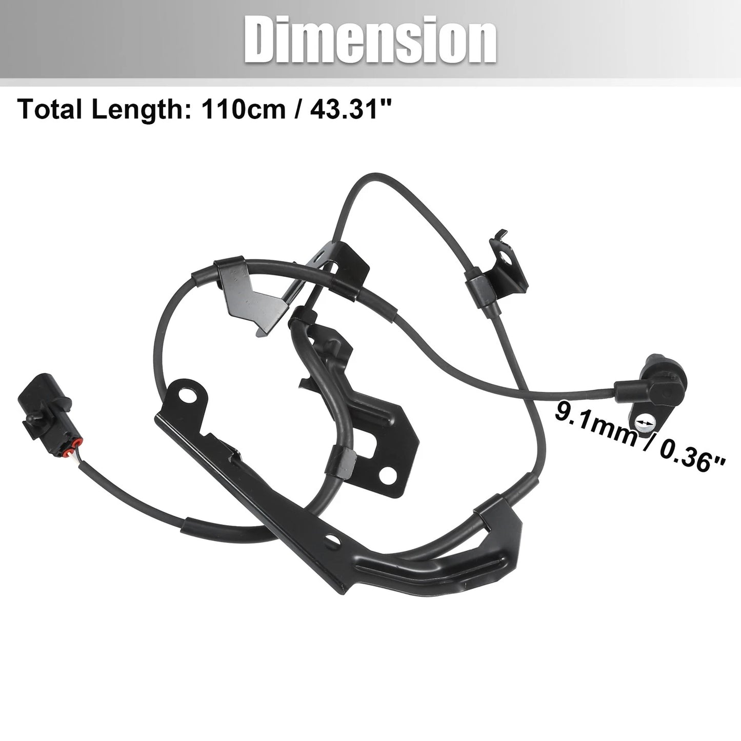 Front Right ABS Speed Sensor for Mitsubishi L200 (2012-2015)