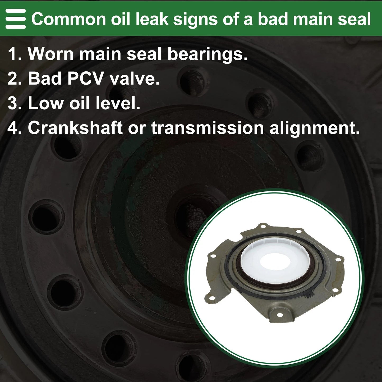 Rear Crankshaft Oil Seal for Ford Focus (2000-2011)