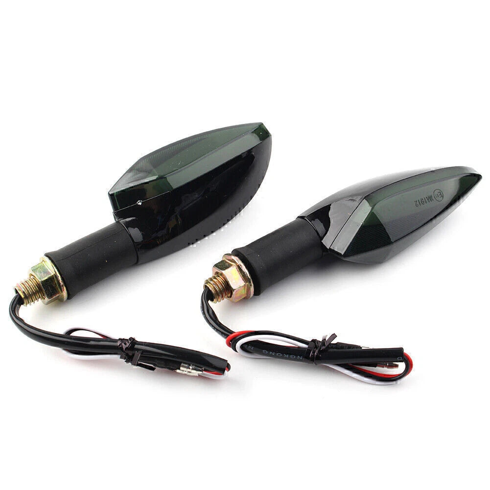 Universal 12V LED Flash Turn Signal Lights for Motorcycle