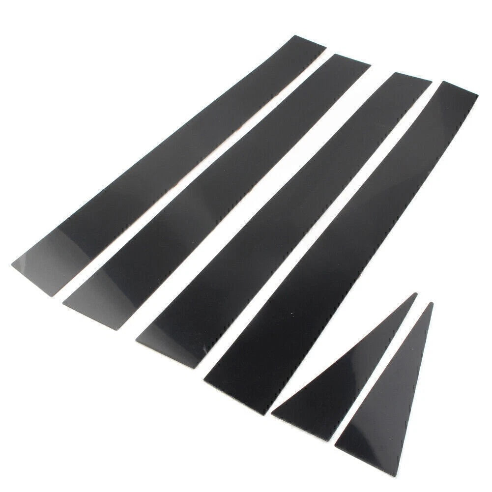 6 x Door Trim Covers for Toyota Sienna (2004-2010) Black