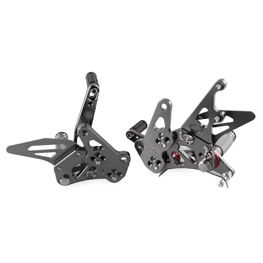 Grey Rearset Foot Pegs for Suzuki Hayabusa GSX1300R (1999-2020)
