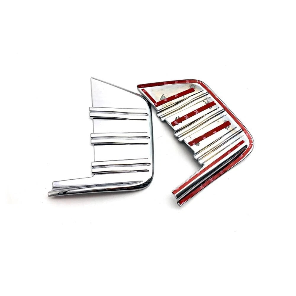 Chrome Front Fog Light Cover Trim for Chevrolet Silverado 1500 (2019-2021)
