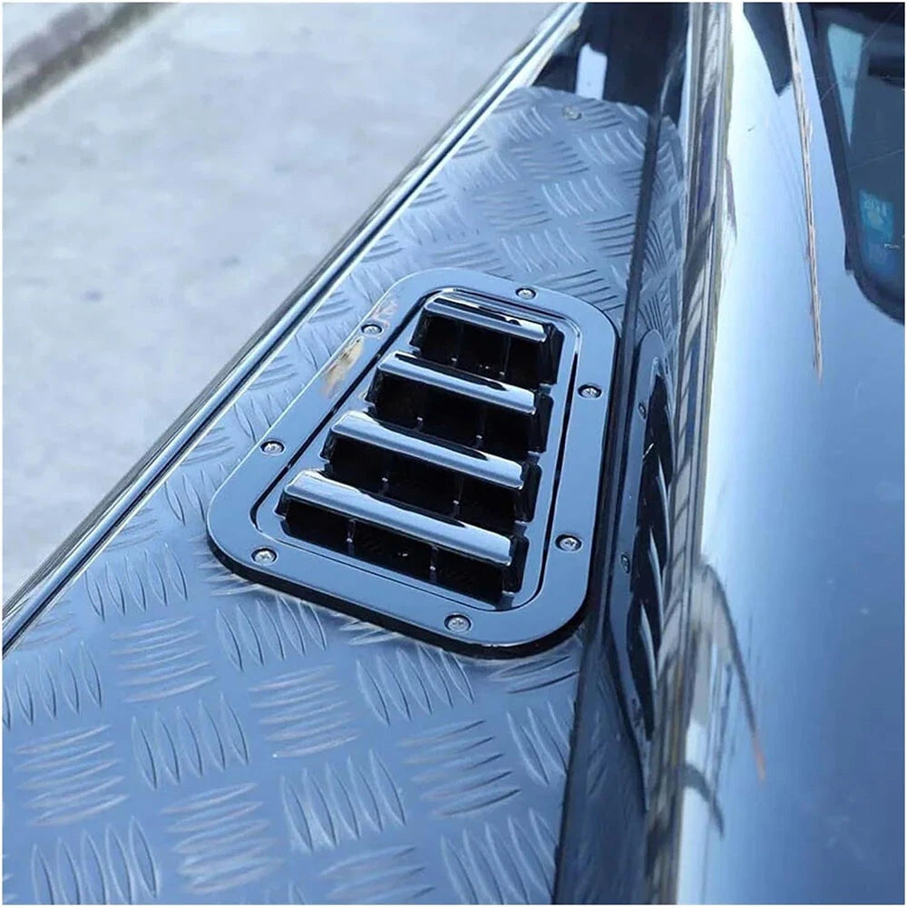 Front Hood Vent Trim Covers for Land Rover Defender 90 110 130 (2004-2019)