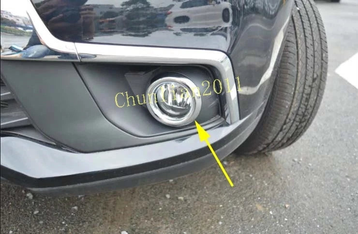 Front Fog Light Cover Trim for Mitsubishi Outlander Sport/ASX (2016-2018)