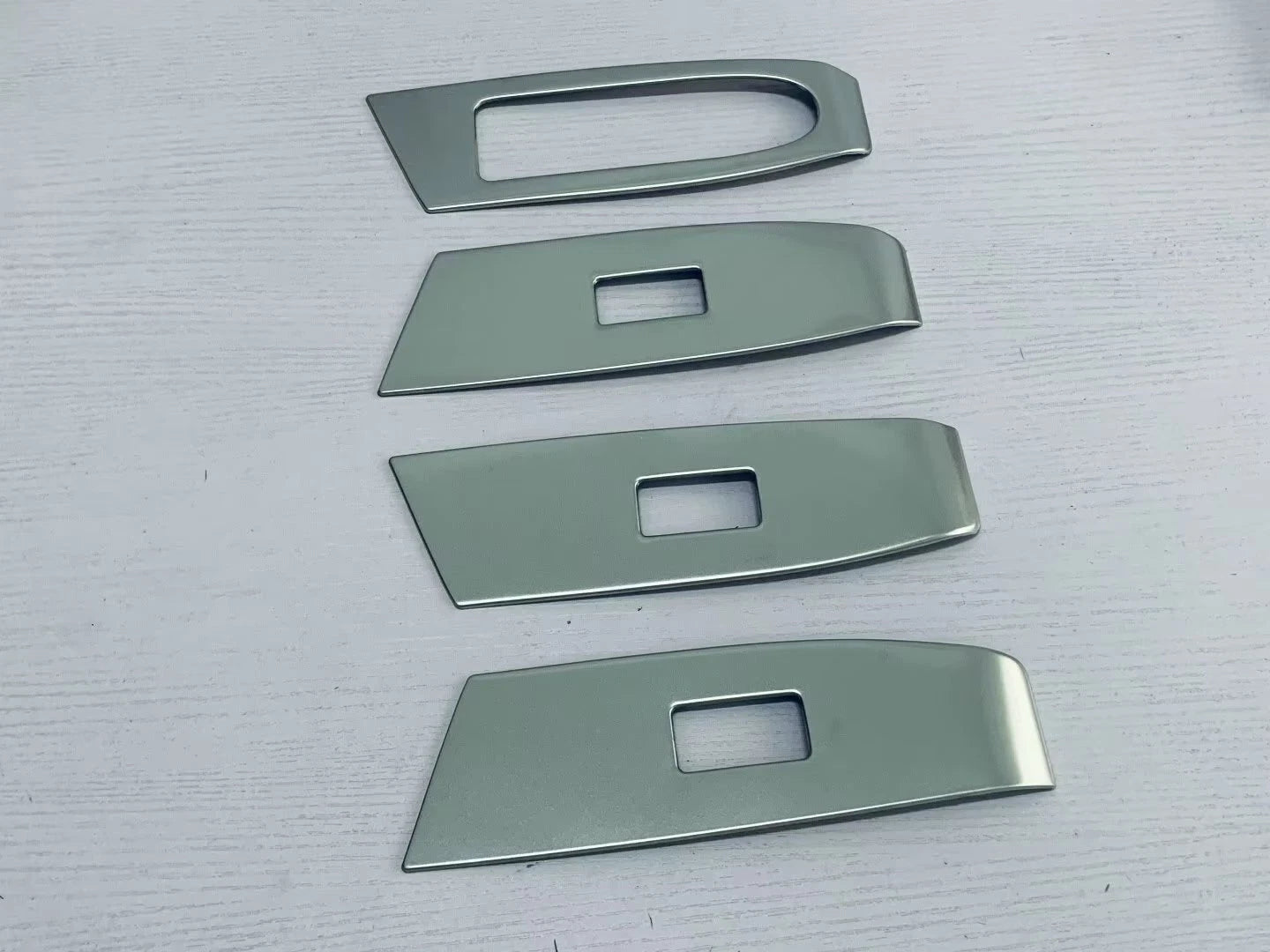 Steel Silver Window Lift Panel Frame Cover Trim for Mazda CX-50 (2023-2024)