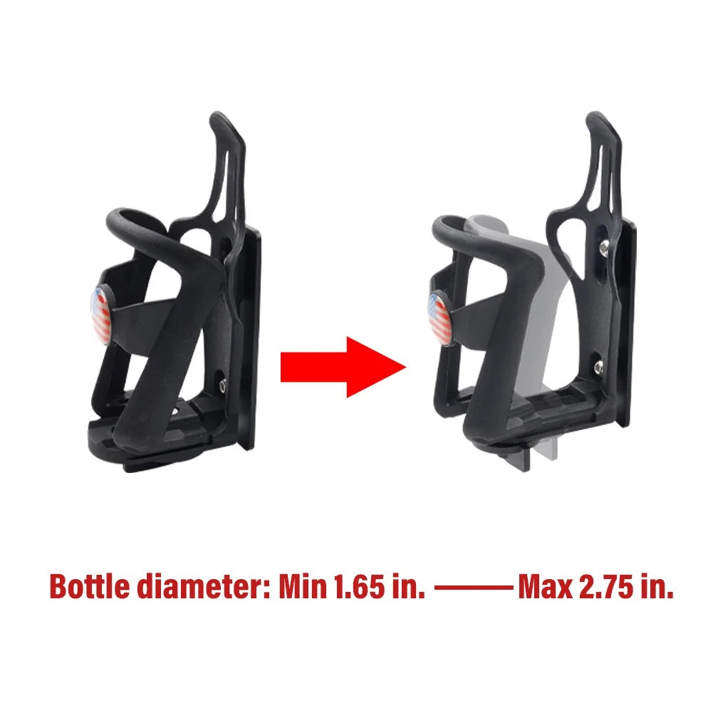 2 x Adjustable Cup Drink Bottle Holders for Can Am Spyder F3 F3-S (2015-2025)