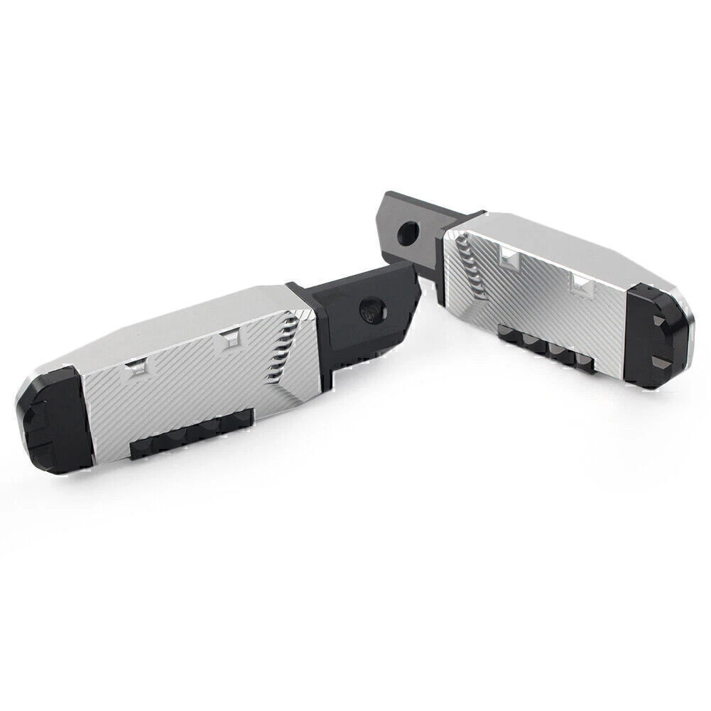 Silver Rear Passenger Foot Pegs for Honda CBR600RR CBR600 F4 F4i (2003-2012)