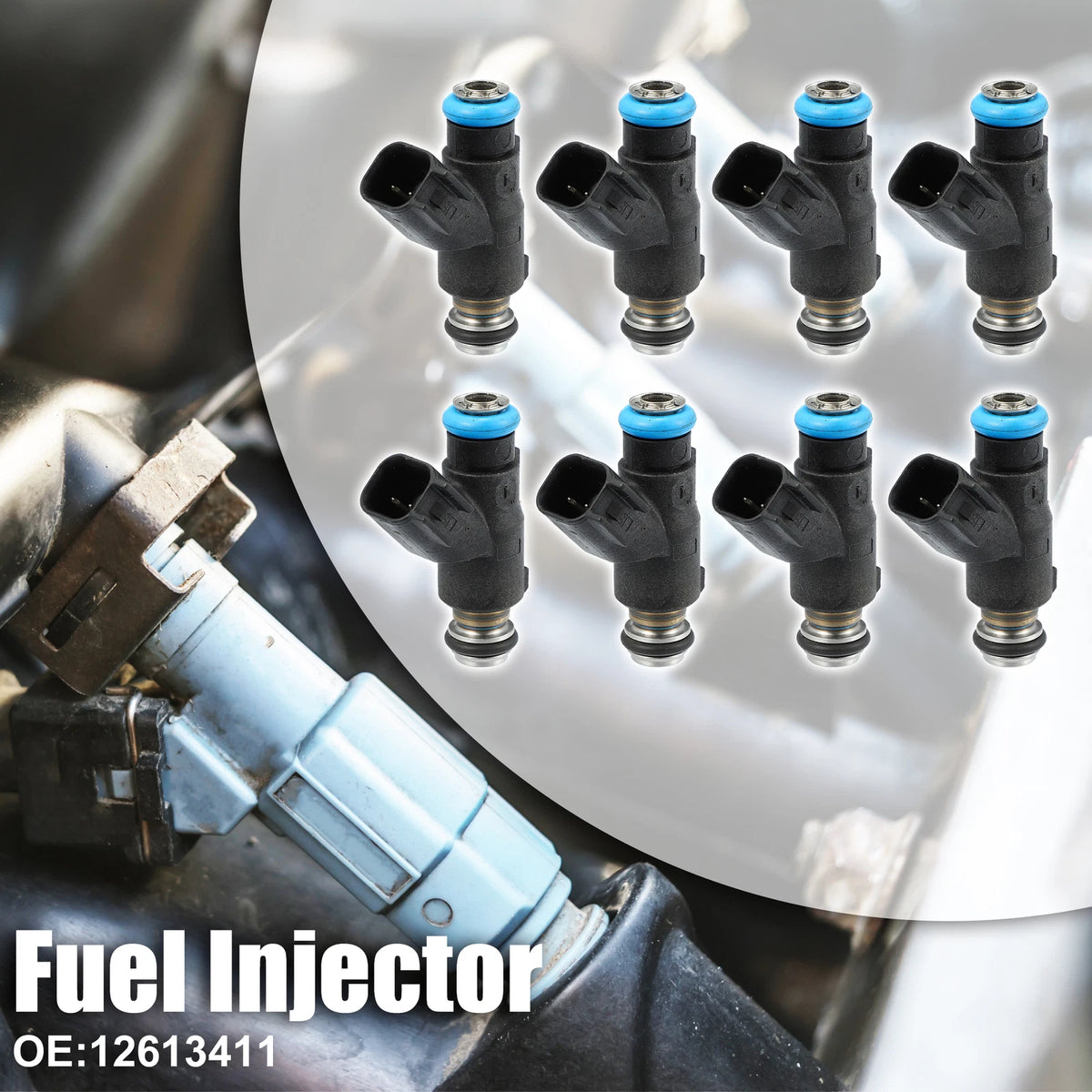 8 x Flow Matched Fuel Injector for Chevrolet Avalanche 5.3L (2010 - 2013)