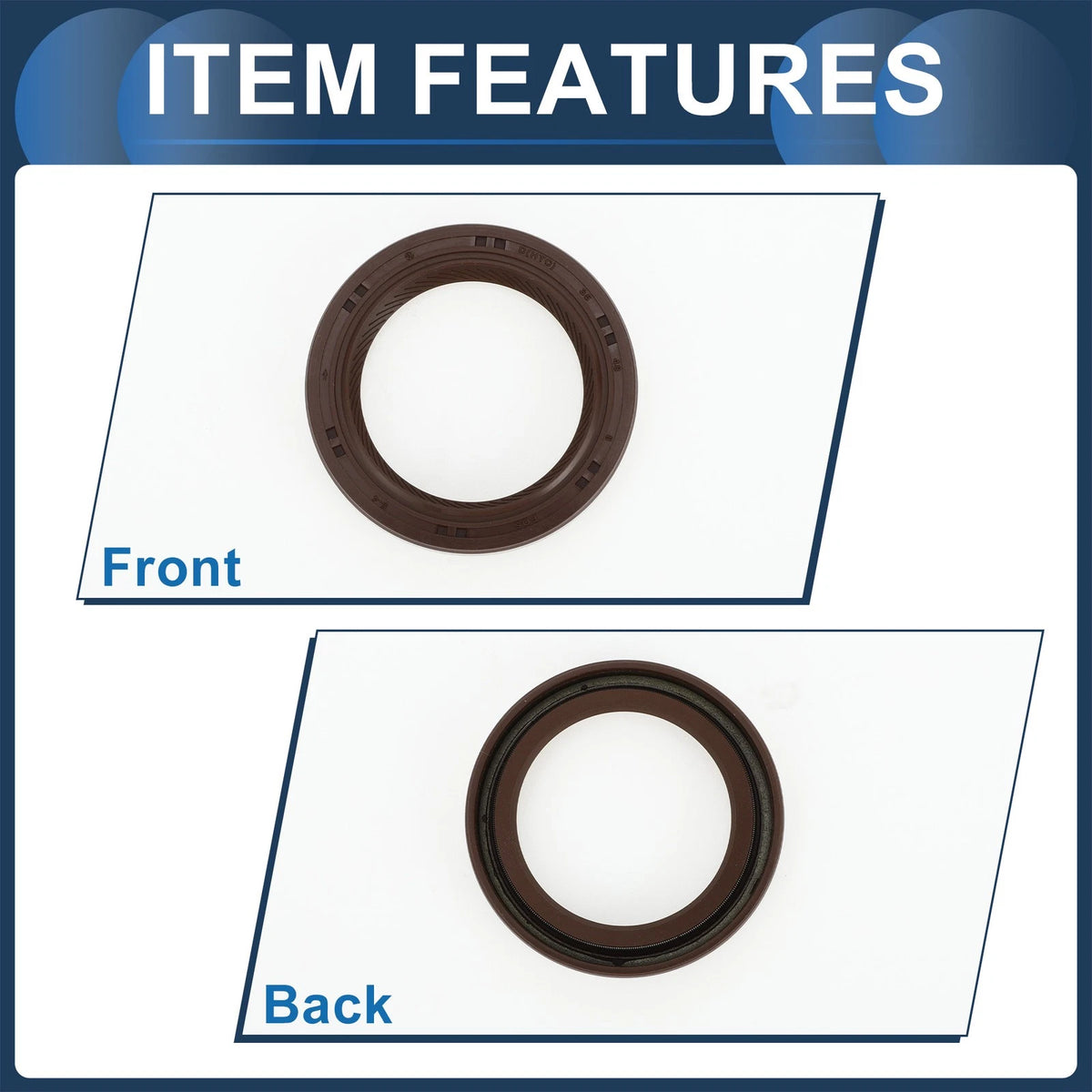 1 Pc Front Camshaft Oil Seal for Chevrolet Cruze (2011-2016)