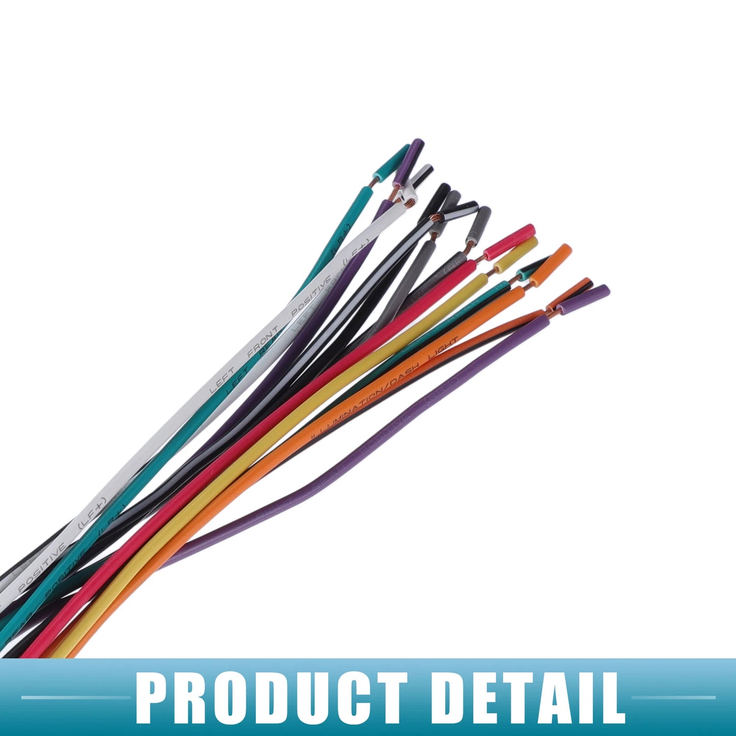 Stereo CD Player Radio Wiring Harness 24 Pin for Ford (1998 - Present)