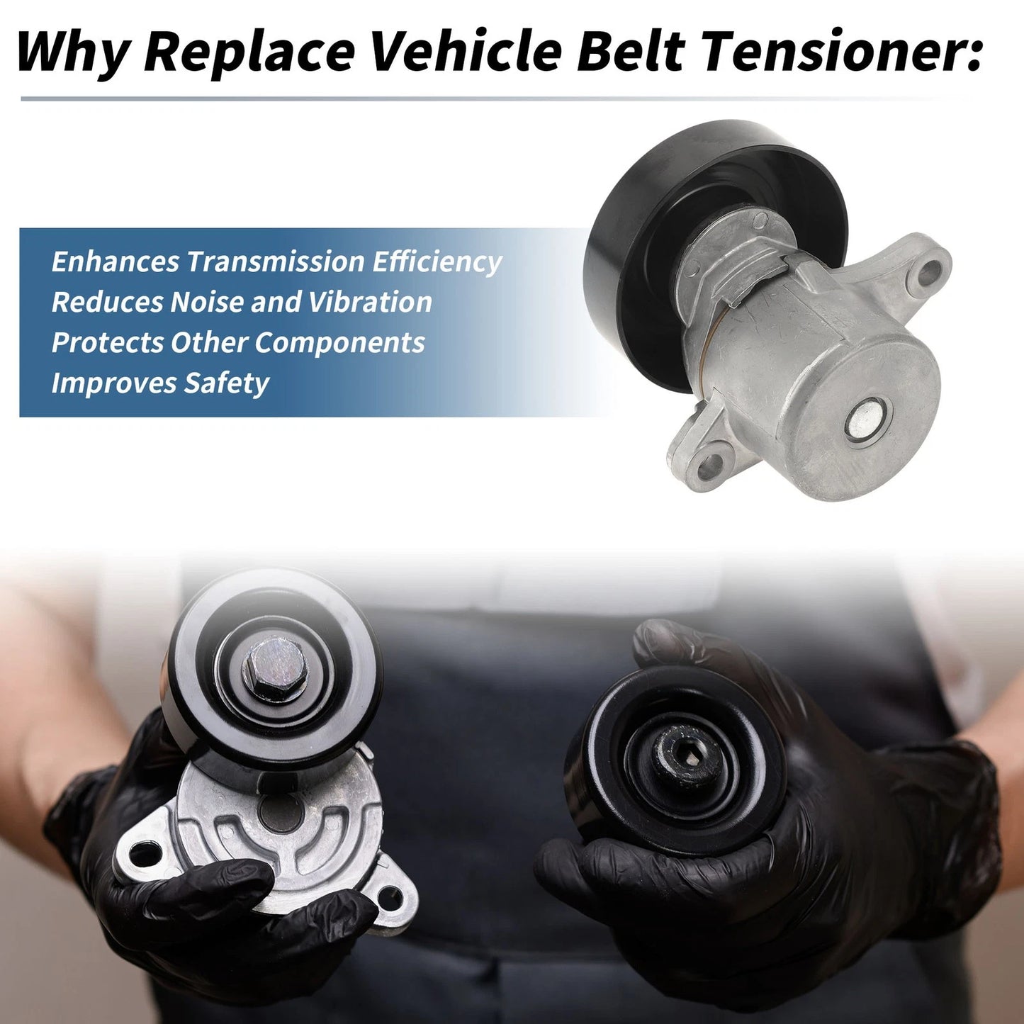 Belt Tensioner for Suzuki Grand Vitara (1998-2015) - Metal 1 Pc