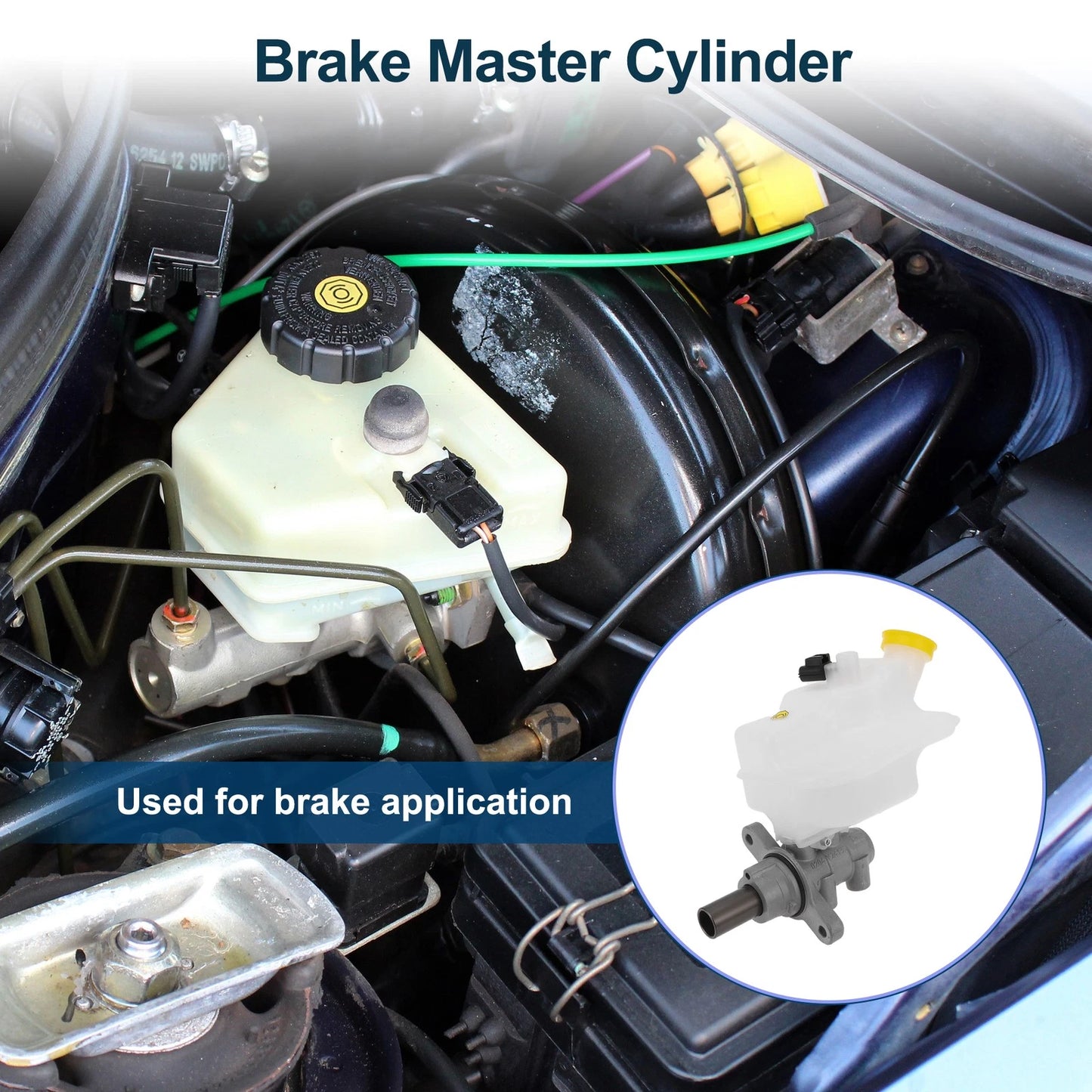 Brake Master Cylinder with Reservoir for Ford Transit Mk7 (2006-2014)