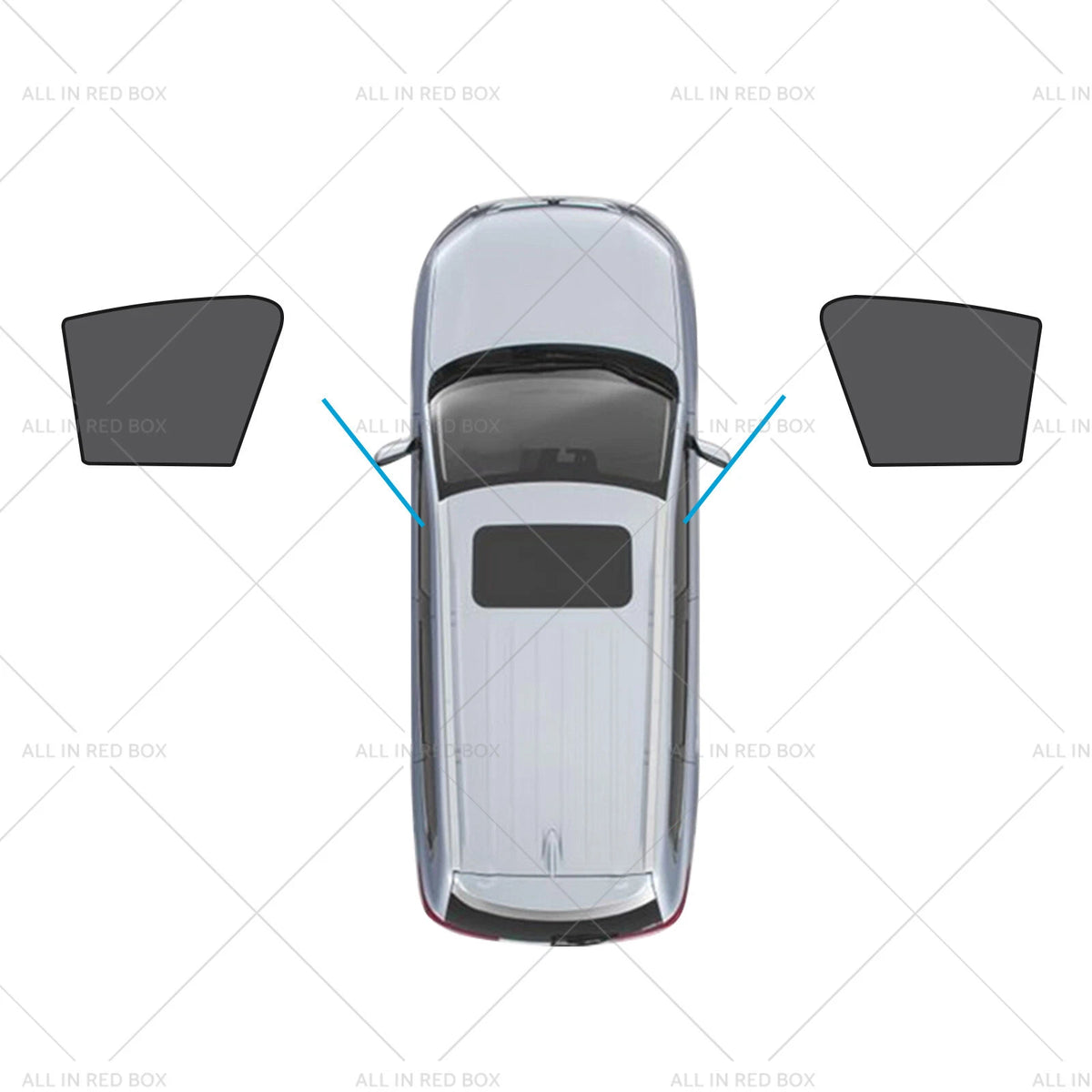 Magnetic Mesh Sunshades for Kia Sportage (2021-2024)