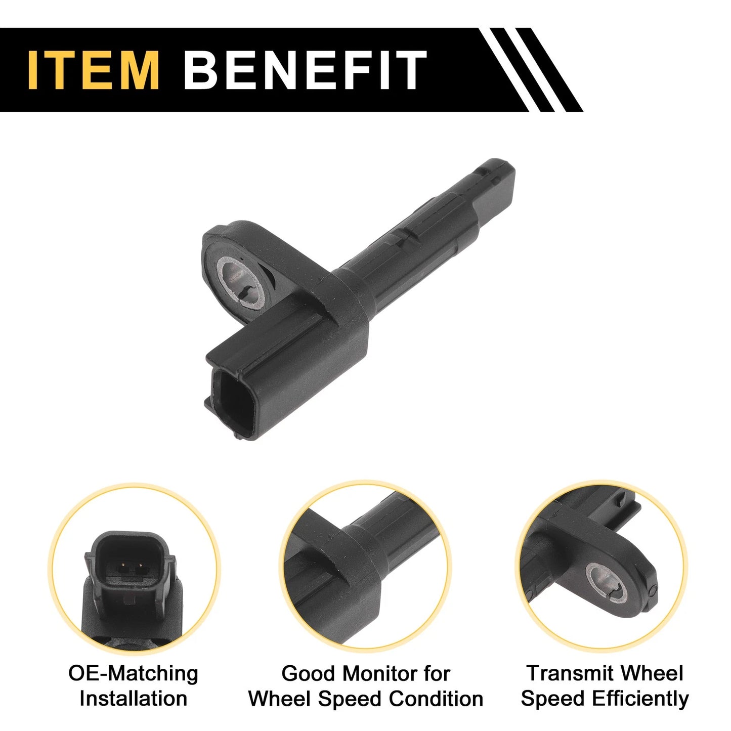 ABS Wheel Speed Sensor for Honda Avancier (2017-2025) 1 x Rear Right Sensor