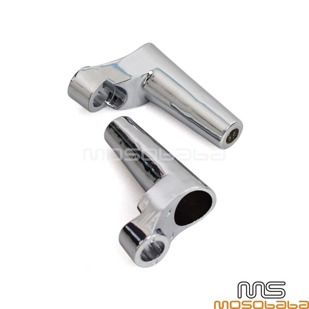 Pair of Turn Signal Relocate Brackets for Harley Sportster XL Iron 883 (2004-2023)