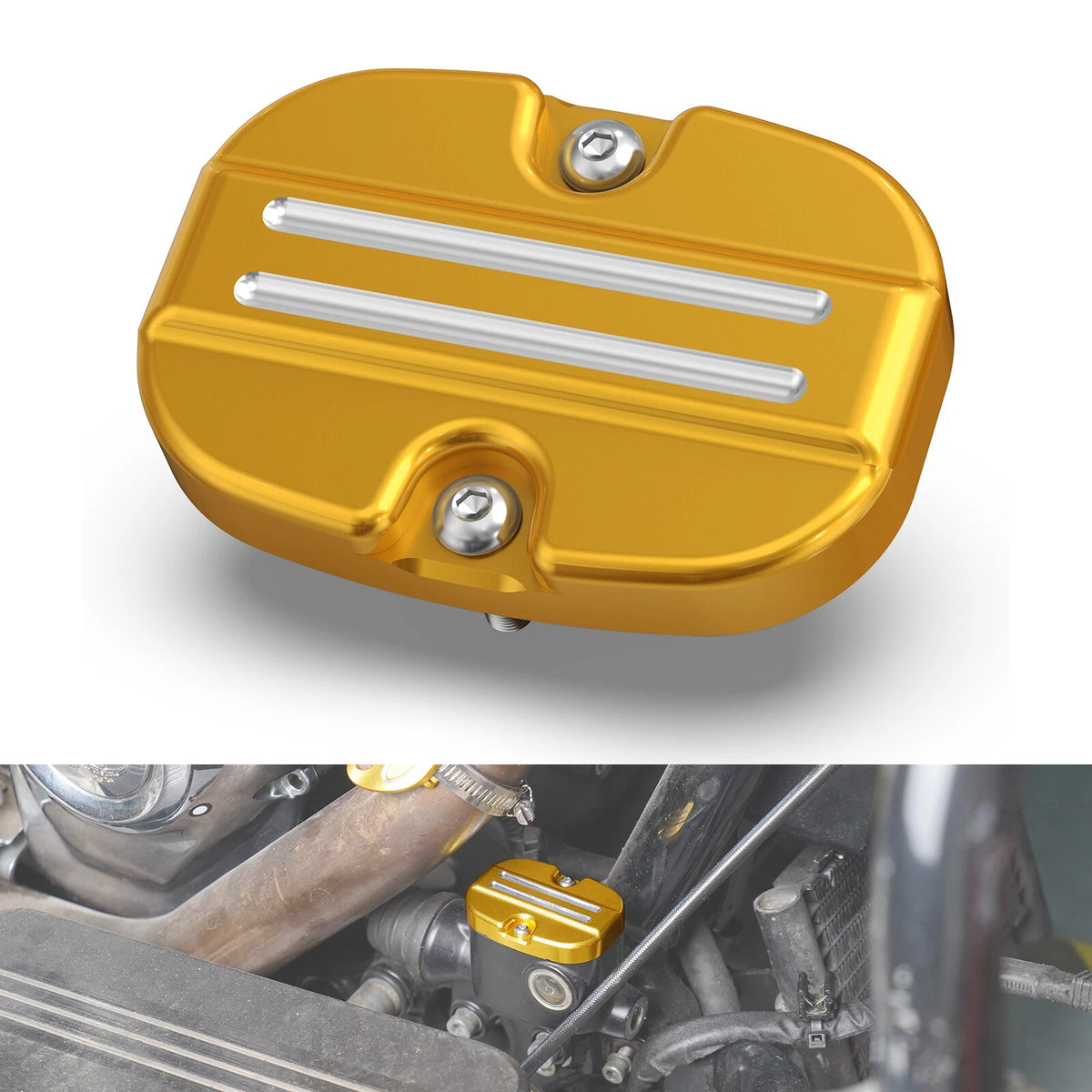 Rear Brake Master Cylinder Cover for Harley Street Glide CVO (2014-2023)