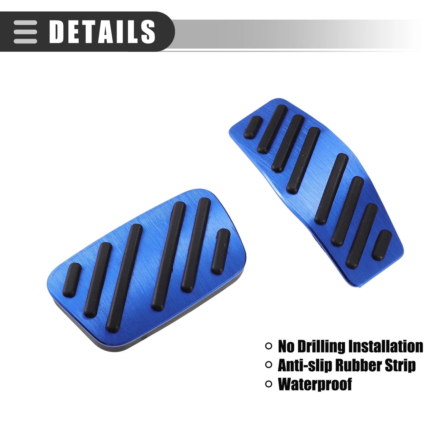 Set Brake and Accelerator Pedal Covers for Chevrolet Cruze (2009-2020)
