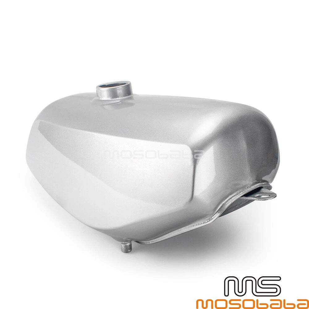 Retro Silver Fuel Tank for Simson S50 S51 S70 Motorcycle