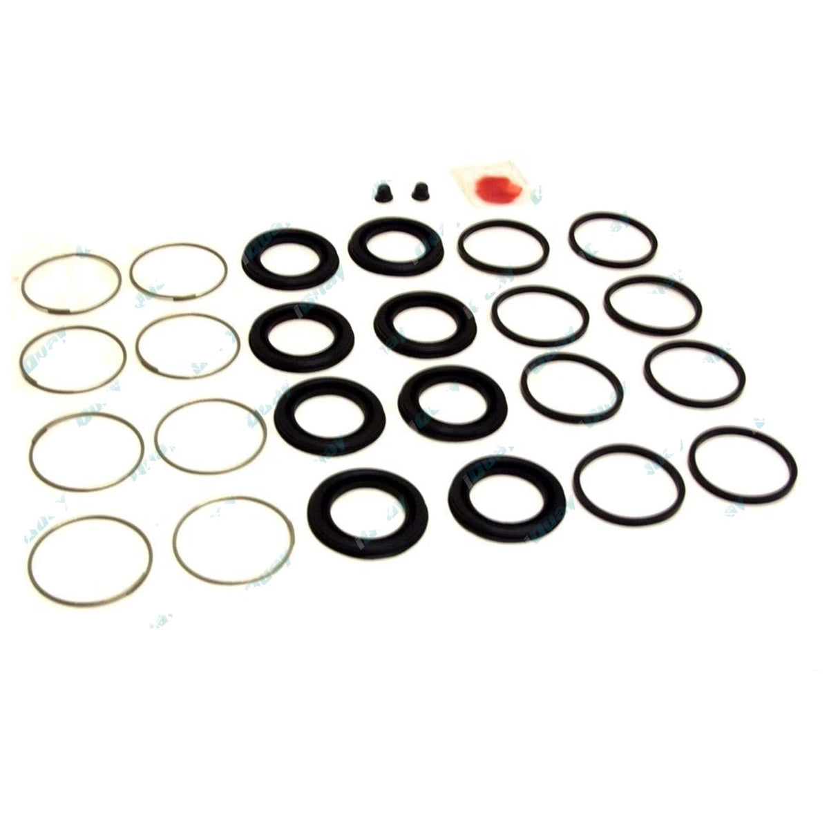Front Brake Caliper Rubbers Pistons Kit for Landcruiser 80 Series 8/92~98