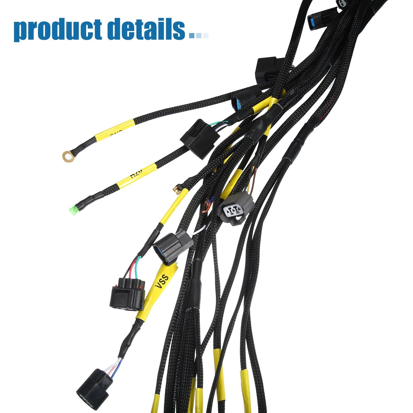 Engine Wiring Harness for Honda Acura K-Swap CRX K20 K24 K-Series (2001-2023)