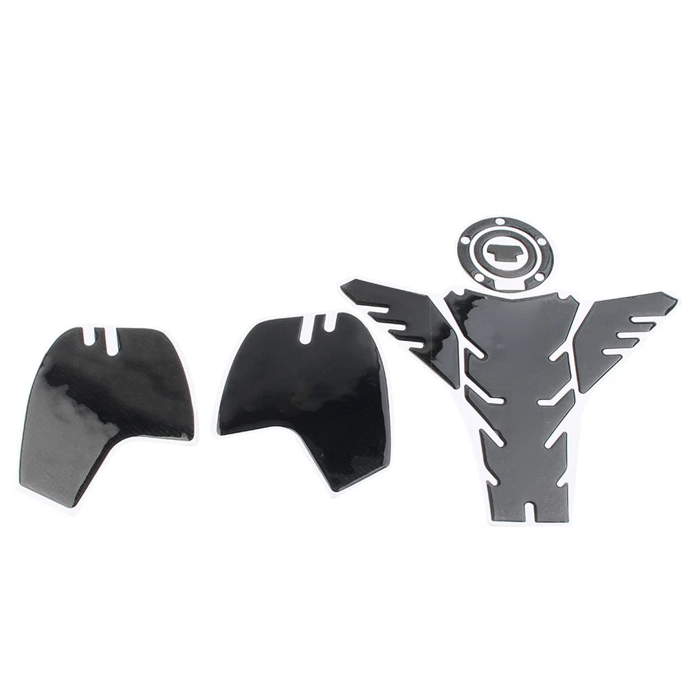 3D Carbon Fiber Tank Pad Decal for Yamaha MT-09 (2014-2023)