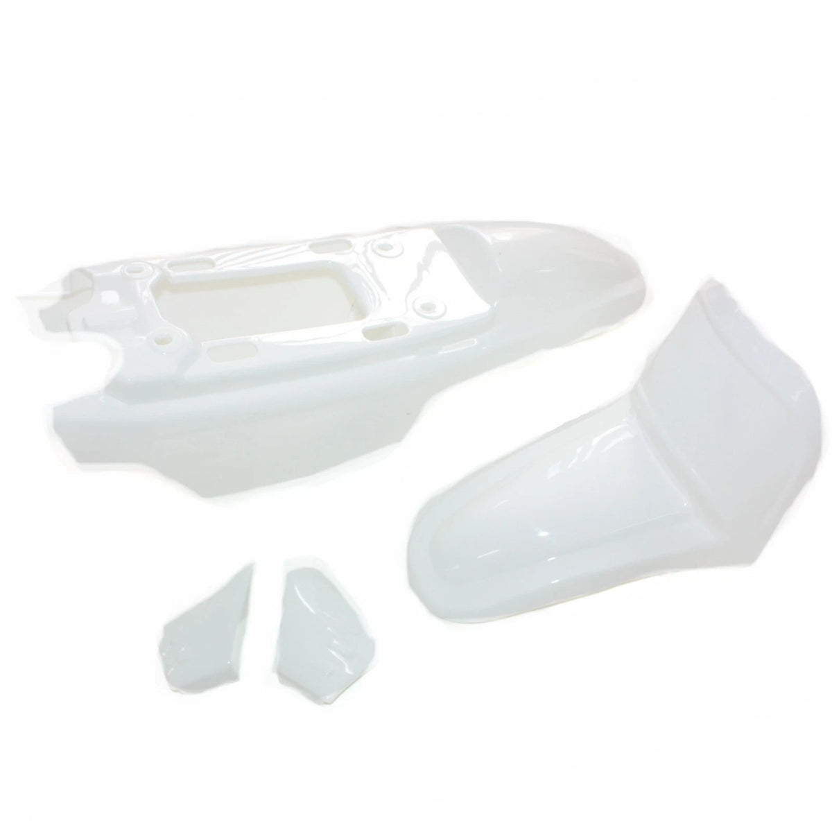 White Plastic Fender Body Cover for Yamaha PW50 PEEWEE 50
