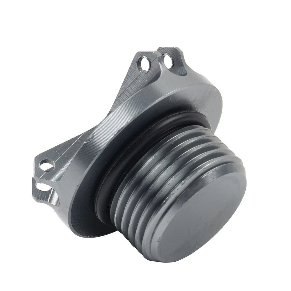 Grey Engine Oil Filler Cap Cover for BENELLI TRK 502, Leoncino 500 (2017-2023)