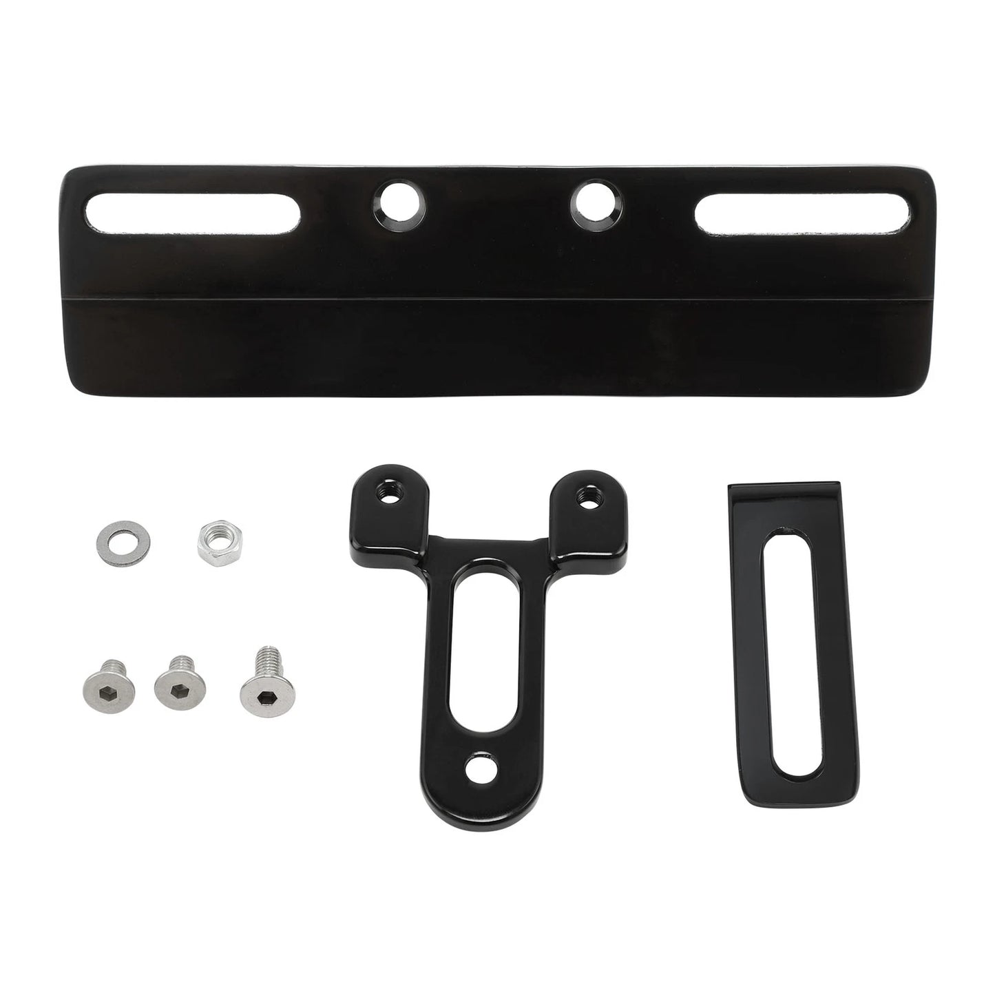 License Plate Holder Bracket for Harley Softail Fat Boy Dyna (1999-2025)
