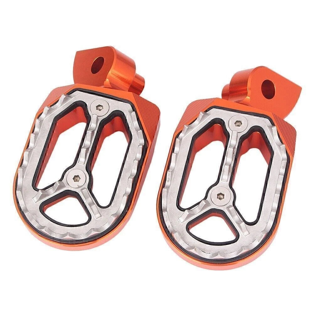 Shark Teeth Dirt Bike Foot Pegs for YAMAHA YZ85 YZ125 YZ250 YZ450F (99-15)