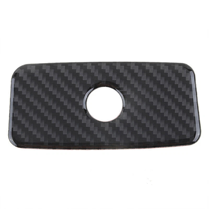 Carbon Fiber Storage Box Cover Trim for 2011-2021 Jeep Grand Cherokee