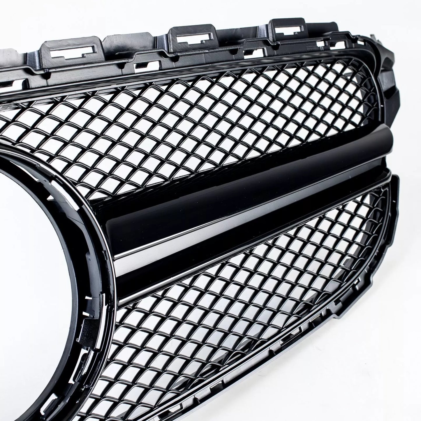 C63 Style Front Grille for Mercedes Benz W205 2D/4D/5D (2015-2018)