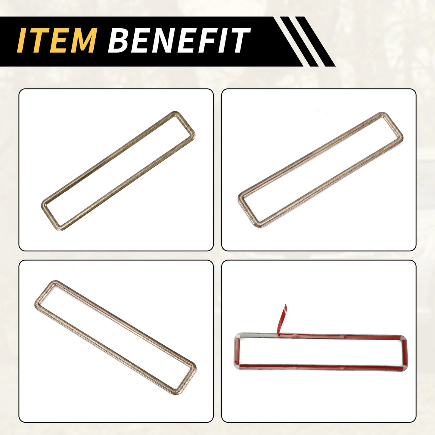 Emergency Light Switch Panel Trim for Jeep Wrangler JK (2011-2017)