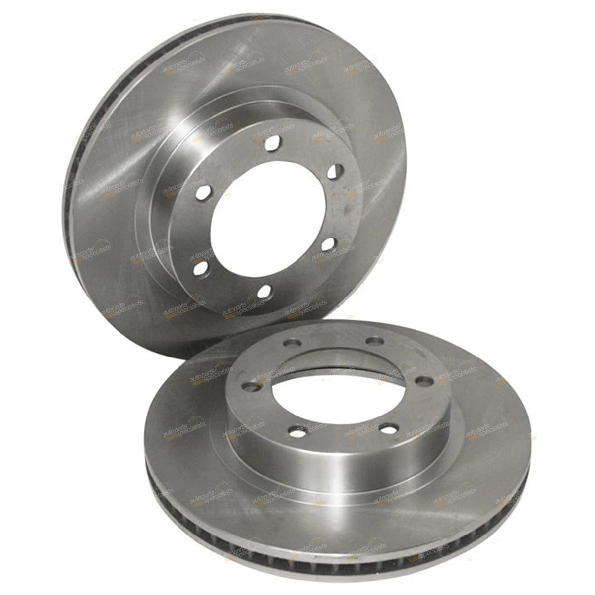 2 x Front Disc Brake Rotors for Toyota FJ Cruiser (2006–2013)