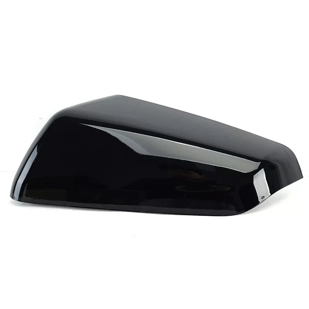 Left Side Mirror Cover Cap Gloss Black for Chevy Equinox, GMC Terrain (2018-2023)