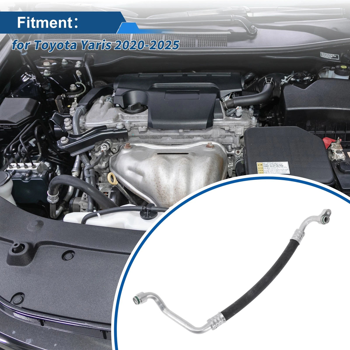 A/C Refrigerant Liquid Hose for Toyota Yaris (2020–2025)