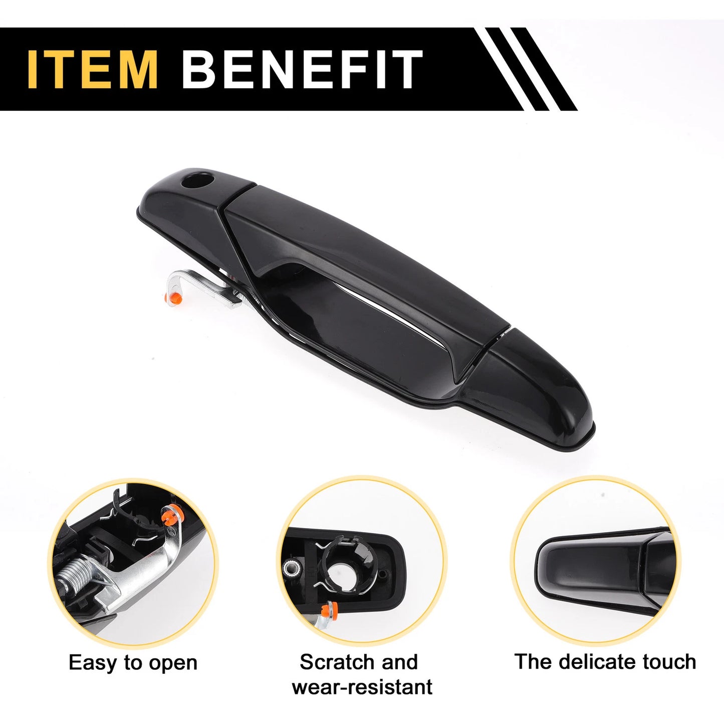 Front Left Exterior Door Handle for Cadillac Escalade (2007 - 2013)