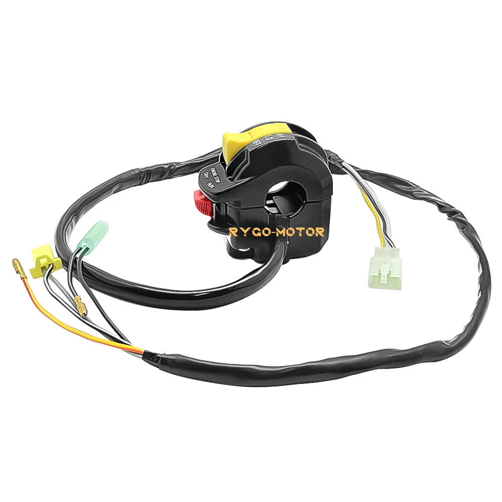 Handlebar Stop Kill Switch Headlight for Suzuki Quadsport LT250S(1989–1990)