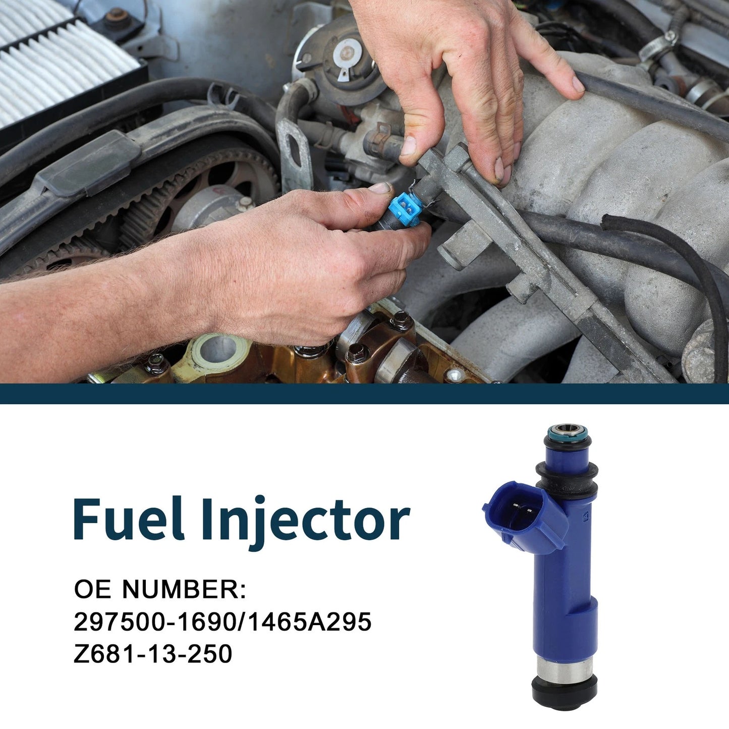 Fuel Injector 1 Pc Blue for Mitsubishi Mazda
