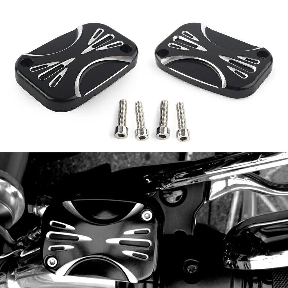 Brake Master Cylinder Cover for Harley Electra Road Glide Street FLHX (2007-2023)
