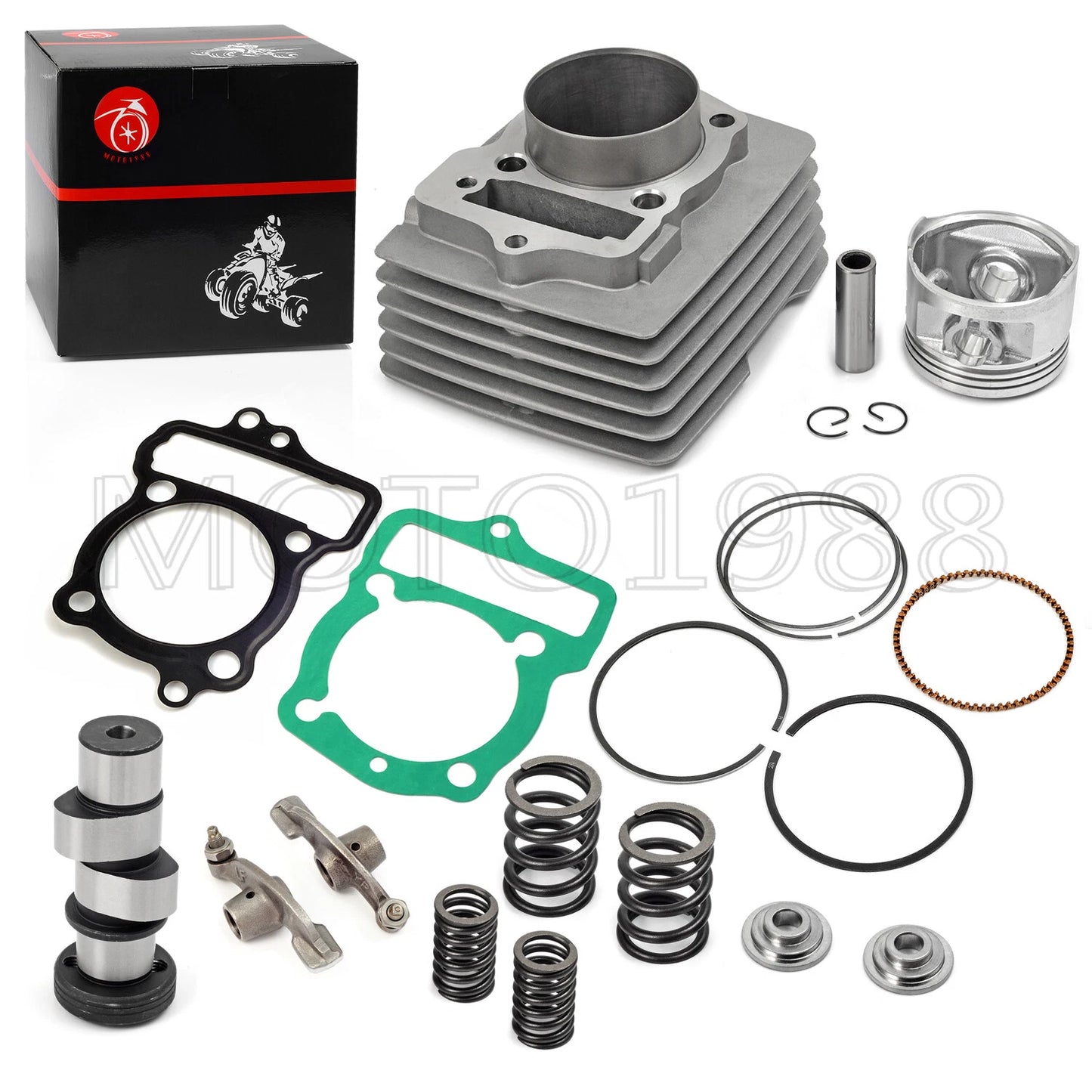 120cc Big Bore 58mm Cylinder Top End Kit for Honda CRF100F (2005–2013)