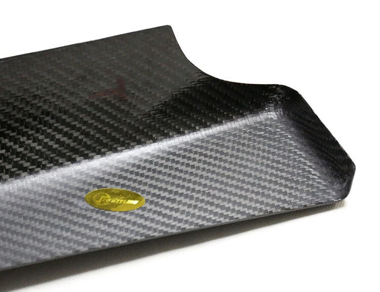 Real Carbon Fiber Interior Door Panel Trim Cover For Tesla Model 3 2021-2023
